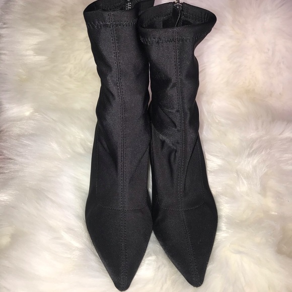 Black calf booties - Picture 2 of 4